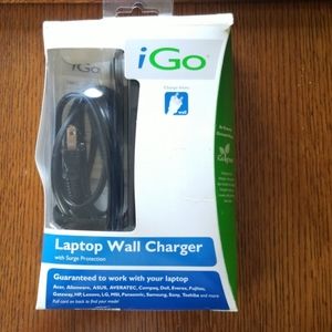 Universal laptop charger with surge protectio